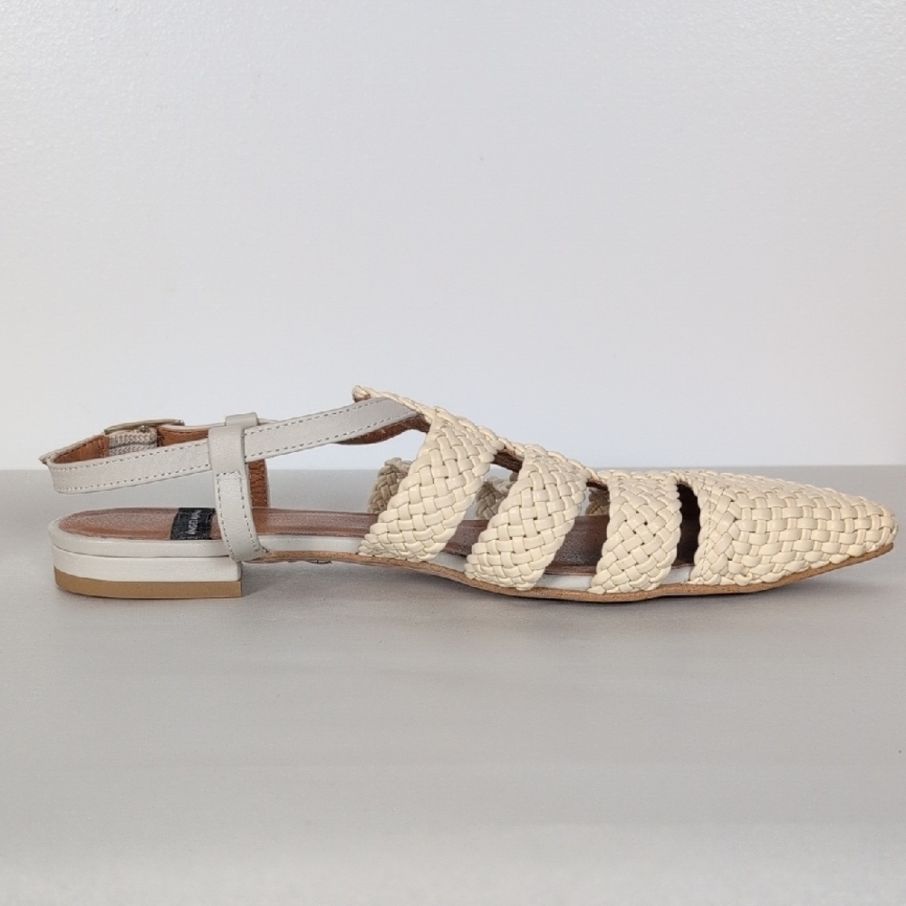 Angel Alarcon Braided Leather Flats - Picture 6 of 12